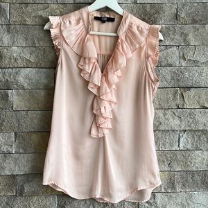 BEDO sleeveless ruffle top